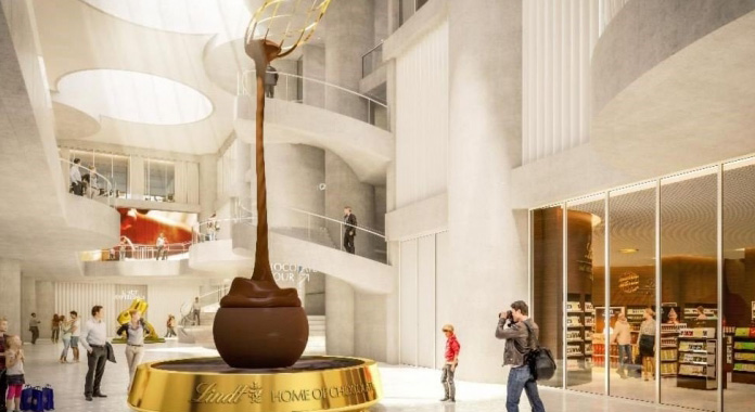 Lindt launches world’s largest chocolate museum.