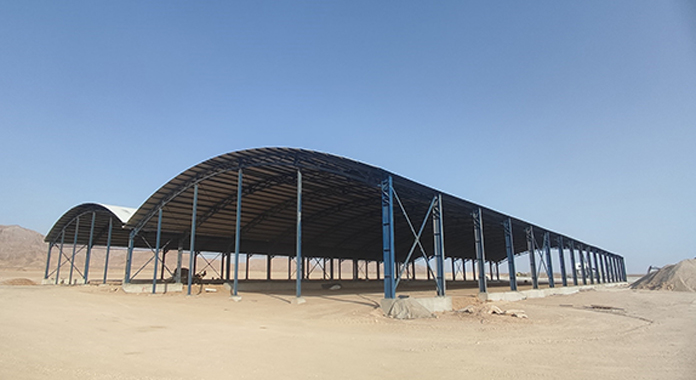 پروژه نیروگاه خورشیدی کارخانه سیمان طبس